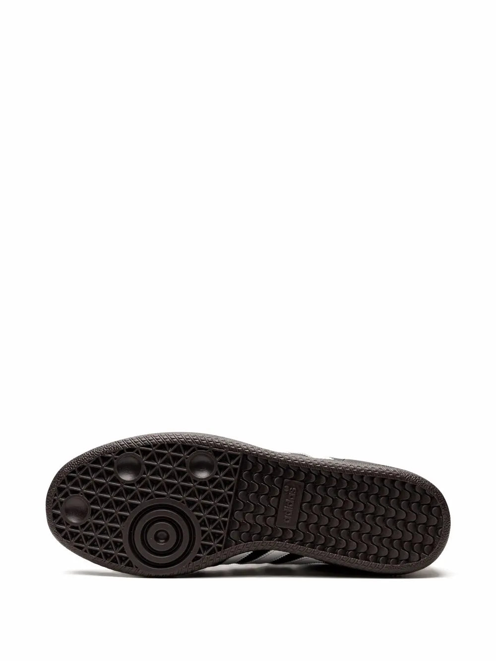 adidas Samba Classic Black Sneakers — Black — Size US M 8.5 - US W 10 — Top View