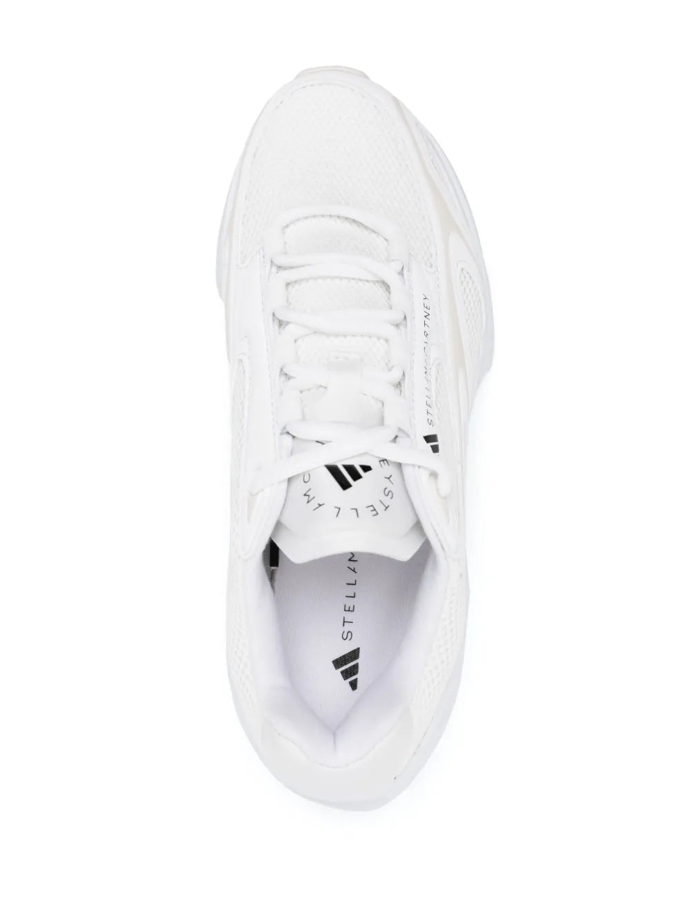 adidas By Stella Mccartney Sportswear 200 Low-Top Sneakers — White — Size US M 10 - US W 11.5 — Top View