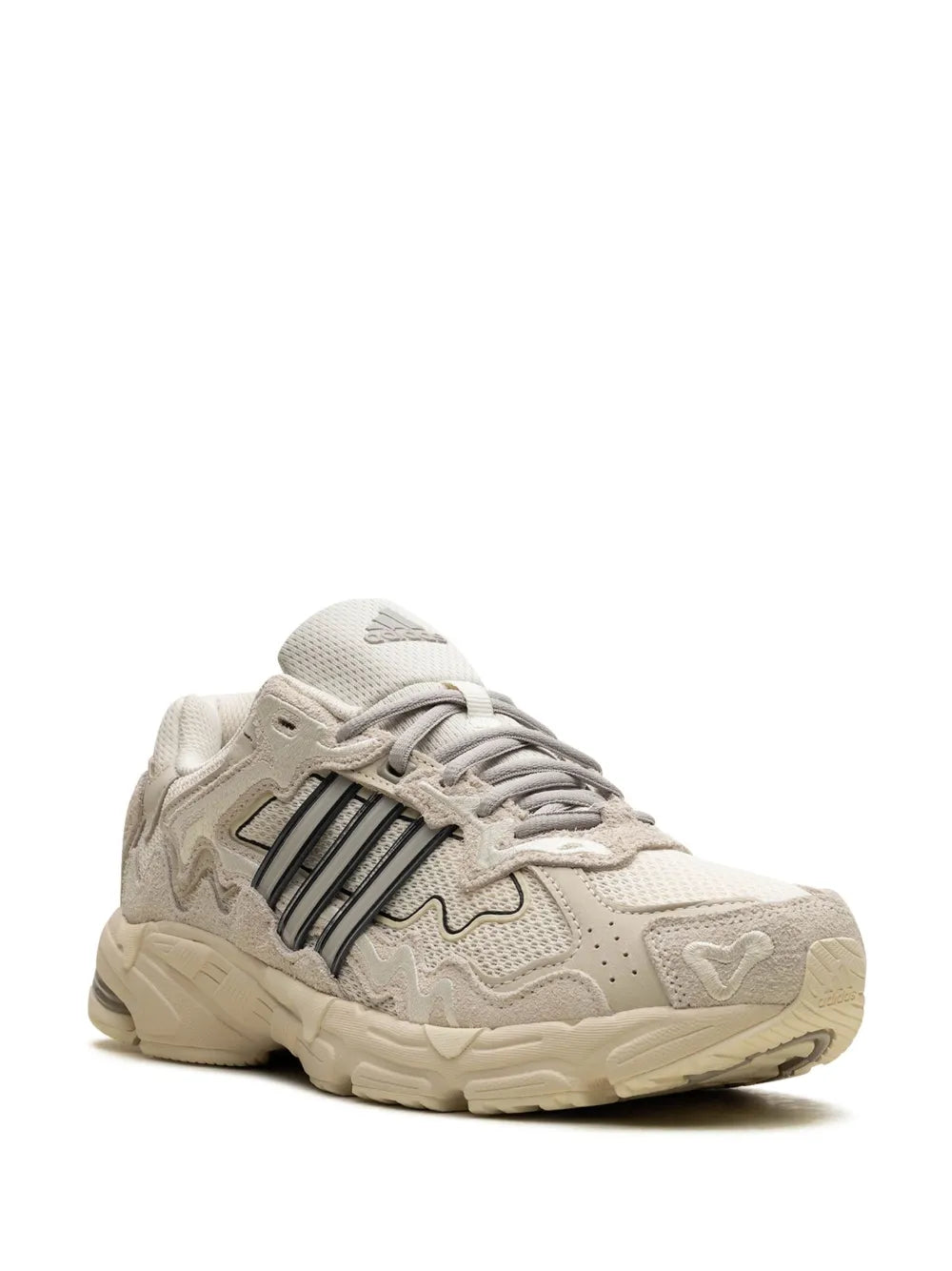 adidas Bad Bunny Response Cl Wonder White — Ivory White/Light Grey — Size US M 9 - US W 10.5 — Lifestyle View