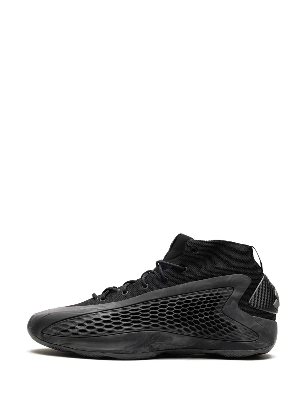 adidas Ae1 Mx Charcoal Sneakers — Core Black/Charcoal Grey/Carbon — Size US M 7 - US W 8.5 — Detail View