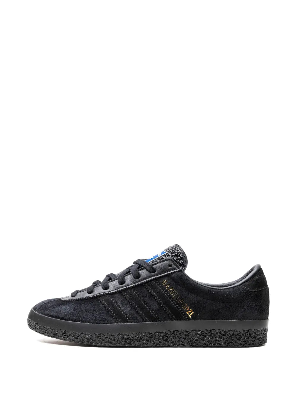 adidas Gazelle Spzl Sneakers — Black — Size US M 10.5 - US W 12 — Detail View