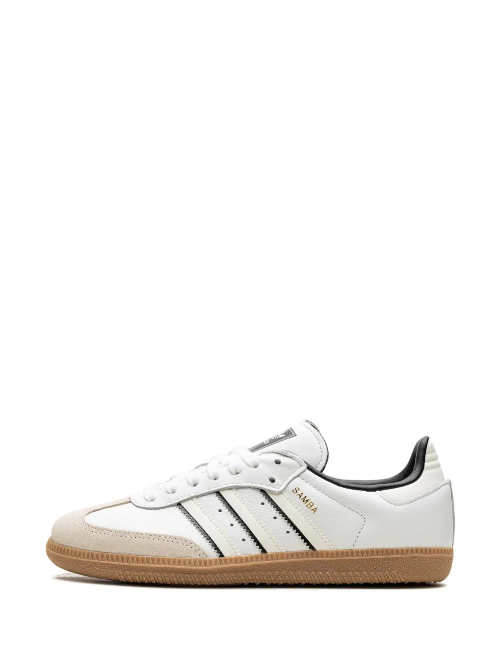 adidas Samba Og Off White/Core Black Sneakers — White — Size US M 11 - US W 12.5 — Detail View