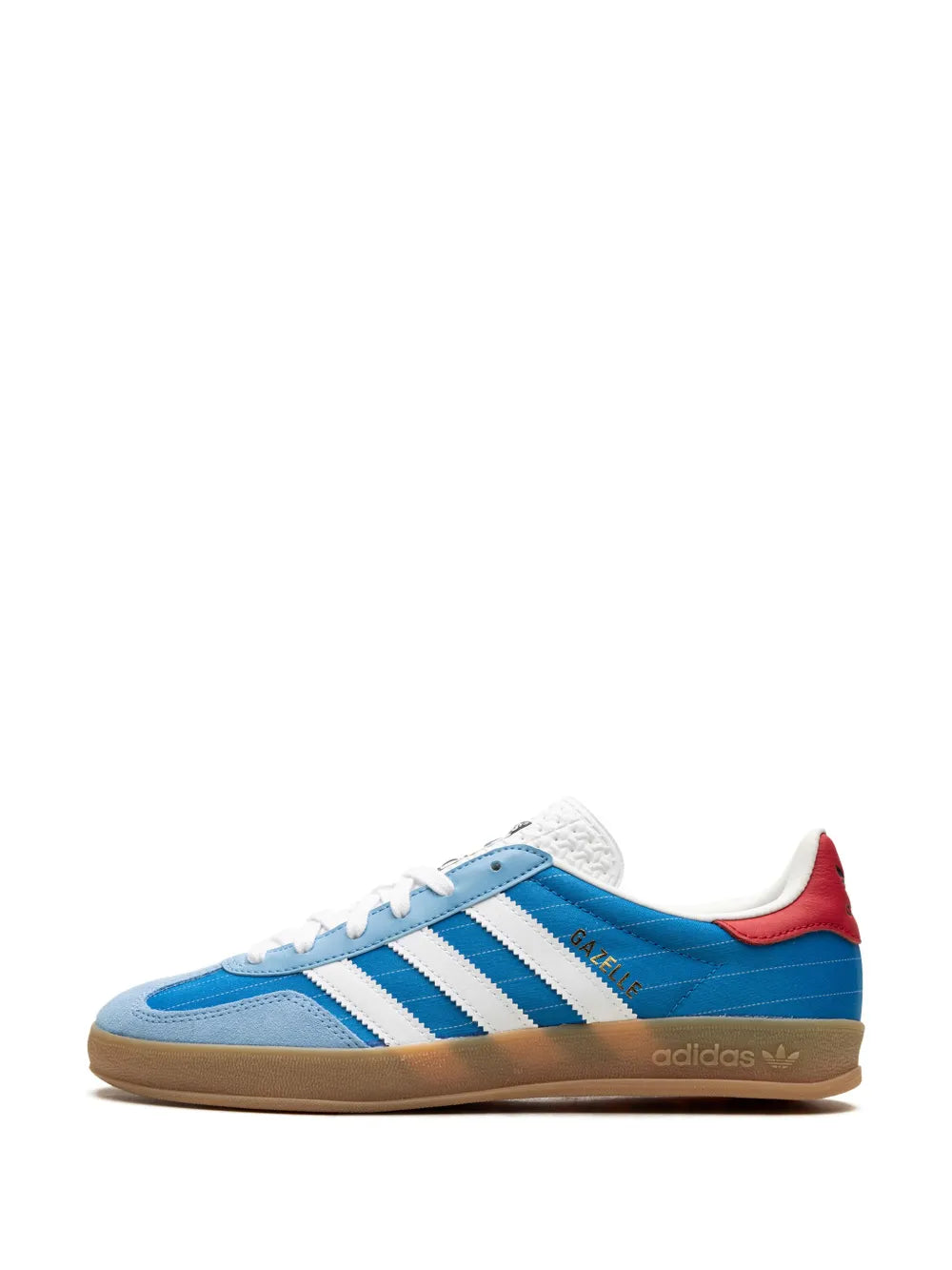 adidas Gazelle Indoor Paris Olympics - Blue Sneakers — Blue — Size US M 5.5 - US W 7 — Detail View
