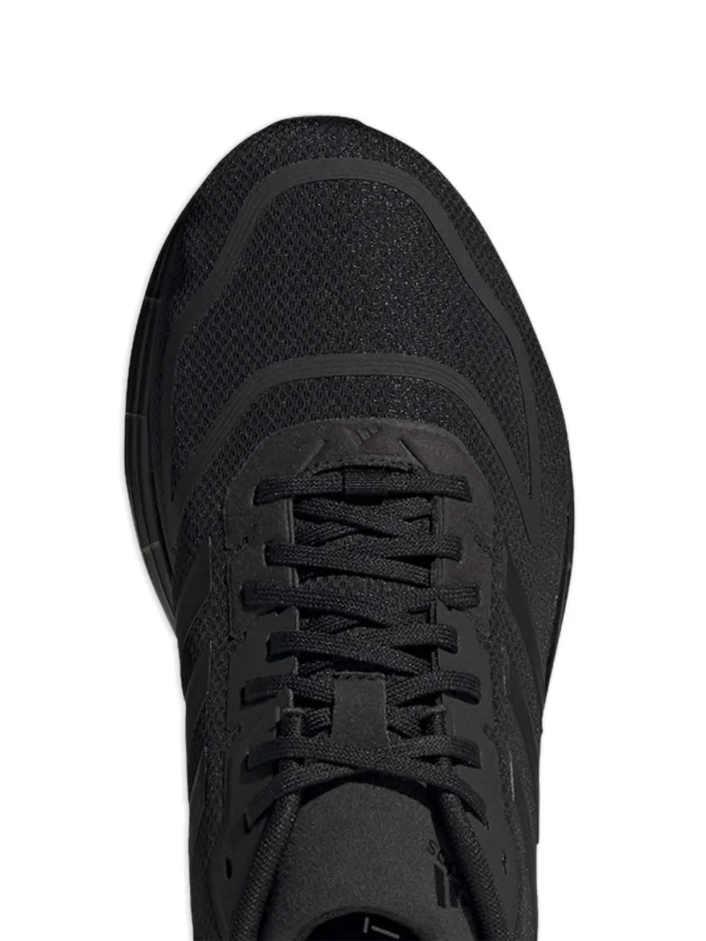 adidas Duramo 10 Wide Black Sneakers — Black — Size US M 10.5 - US W 12 — Side View