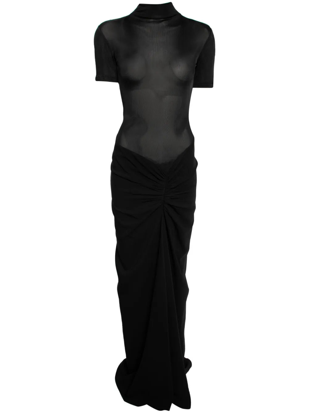 Christopher Esber Ruched Gown — Same as shown — Size XS — Front View