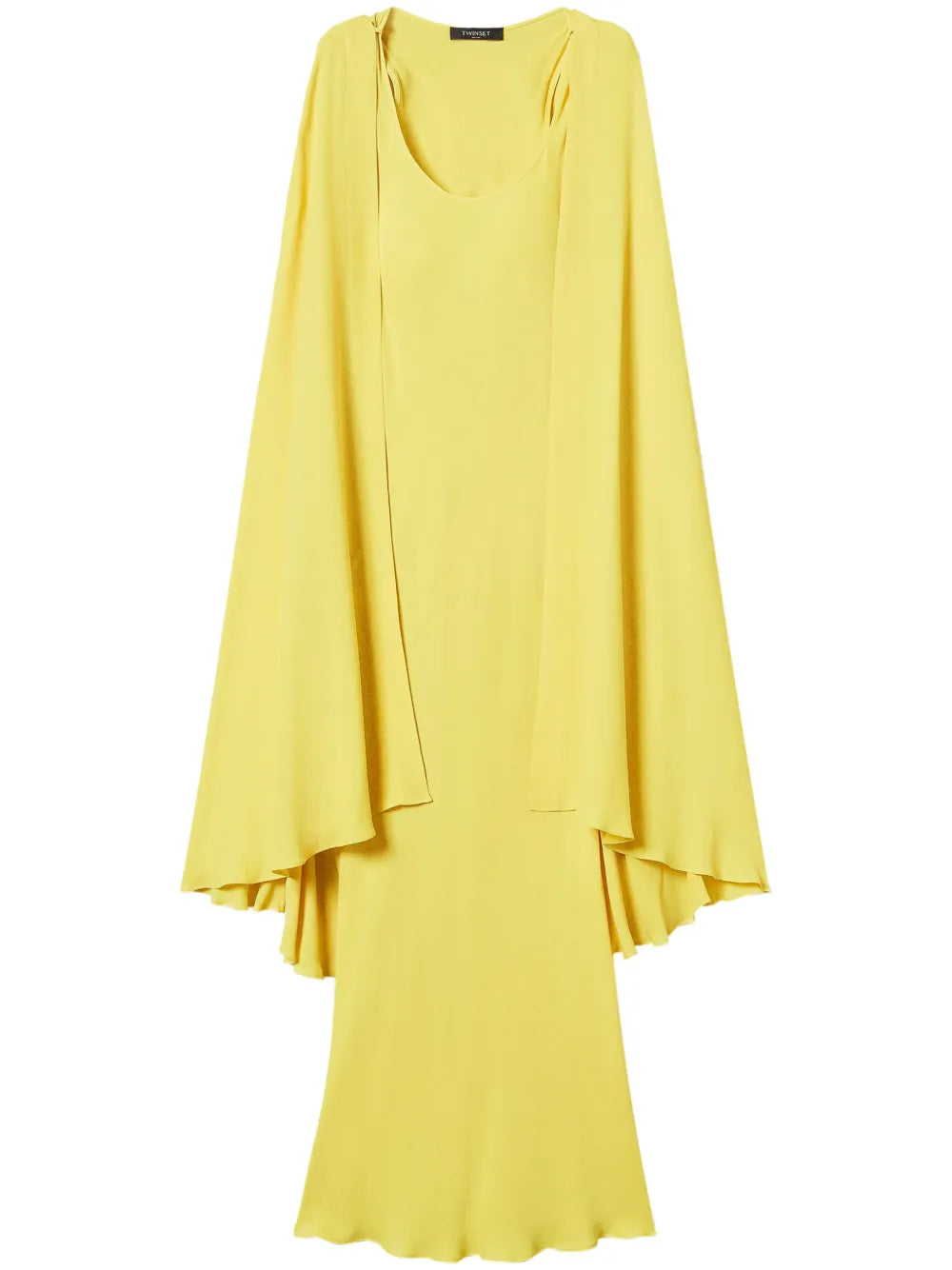 Twinset Woven Dress — Red/ Yellow — Size XS — Front View