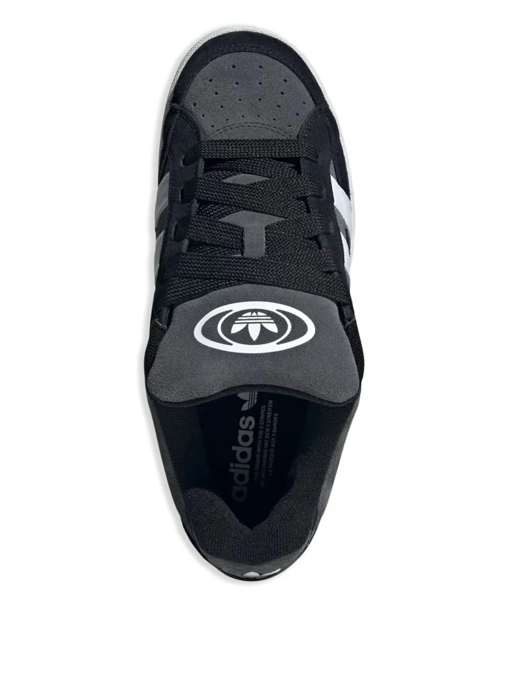 adidas Campus 00S Beta Sneakers — Dark Grey — Size US M 10 - US W 11.5 — Side View