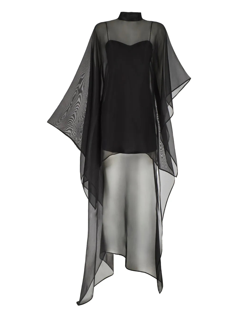 Taller Marmo California Fantasma Dress — Black — Size XS — Front View