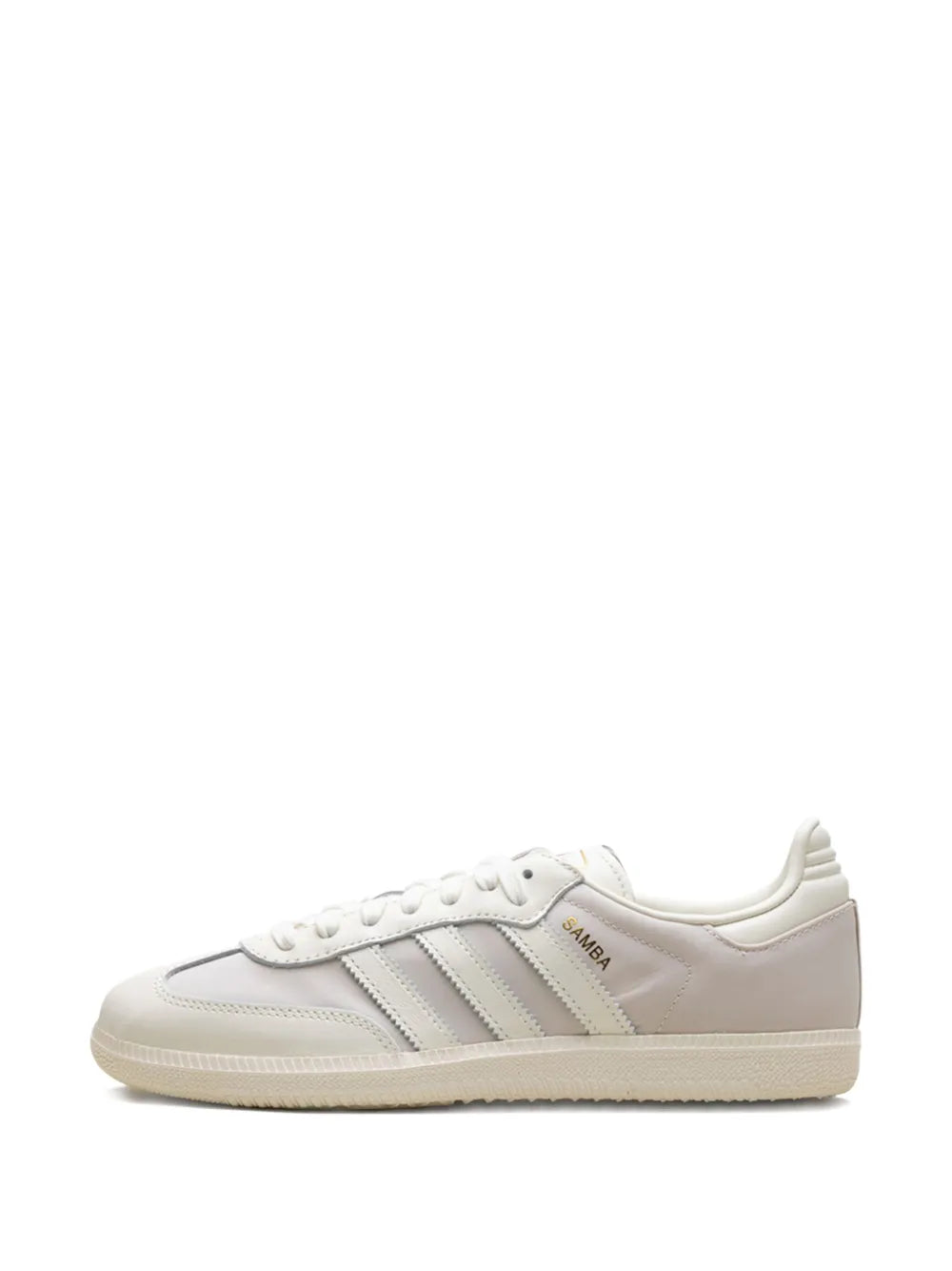adidas Samba Og Off White/Off White/Alumina Sneakers — Light Beige — Size US M 11 - US W 12.5 — Detail View