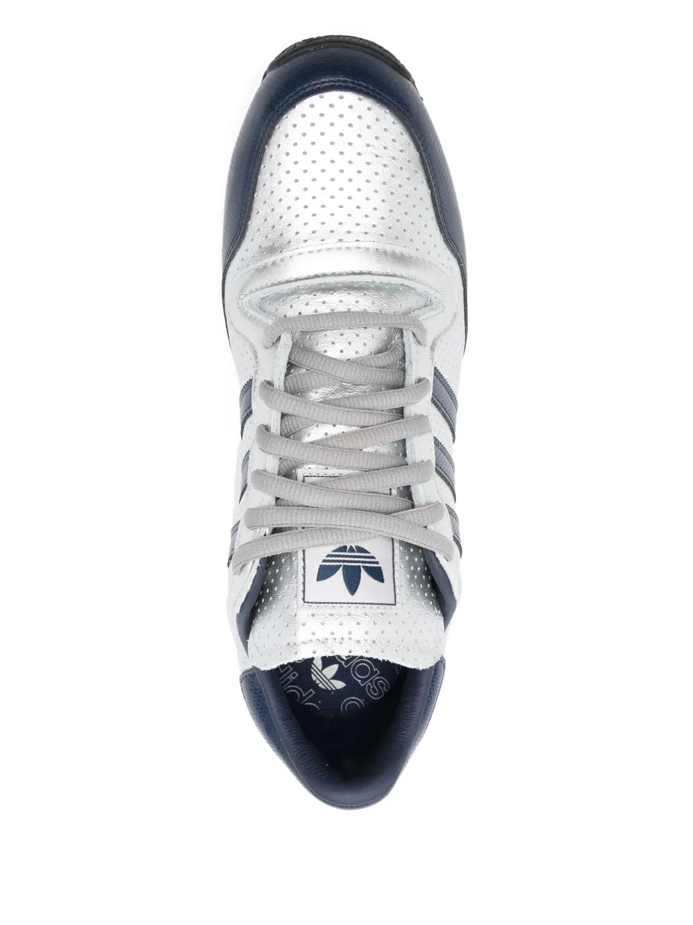 adidas Galaxy Og Sneakers — Silver-Tone — Size US M 3.5 - US W 5 — Top View