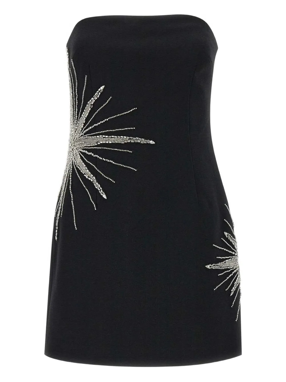Rebecca Vallance Estella Mini Dress — Black — Size XS — Front View