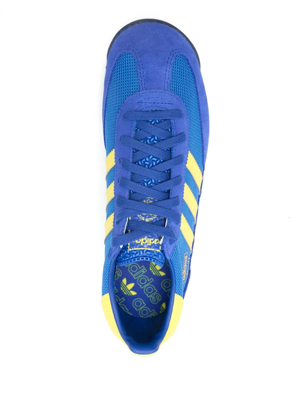 adidas Originals Sl 72 Sneakers — Blue — Size US M 4.5 - US W 6 — Top View