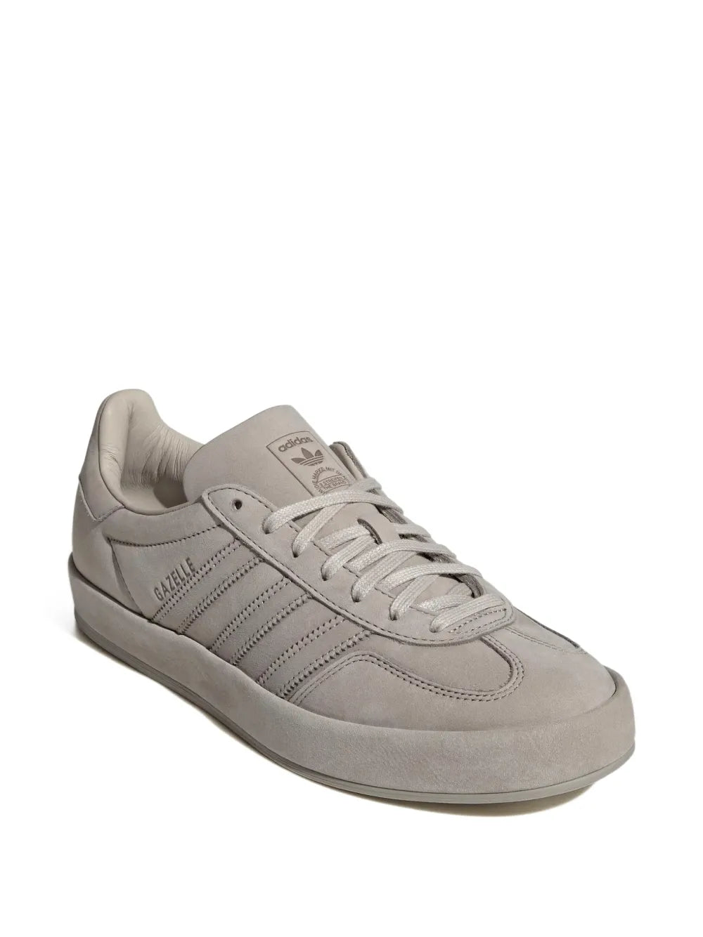 adidas Gazelle Indoor Sneakers — Beige — Size US M 7 - US W 8.5 — Side View