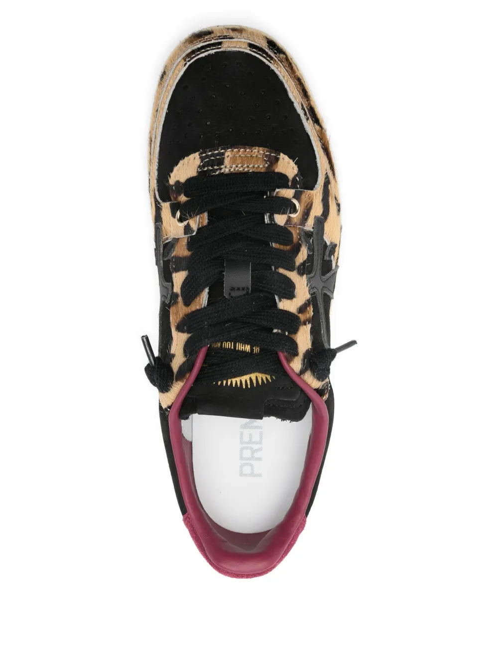 Premiata Bskt Clayd — Black — Size US M 3.5 - US W 5 — Top View