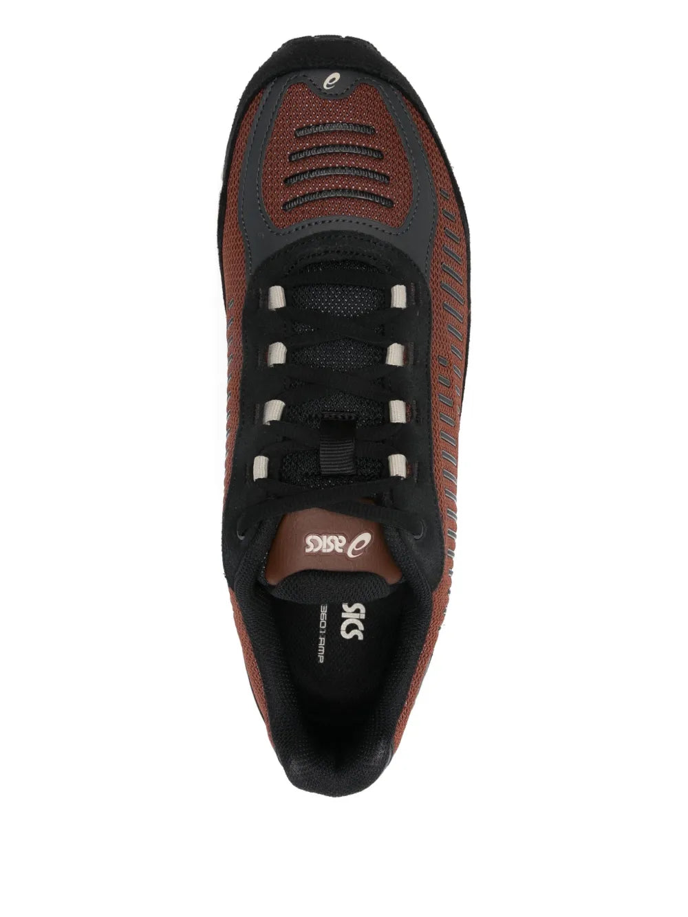 ASICS Asics Brown — Black — Size US M 3.5 - US W 5 — Top View