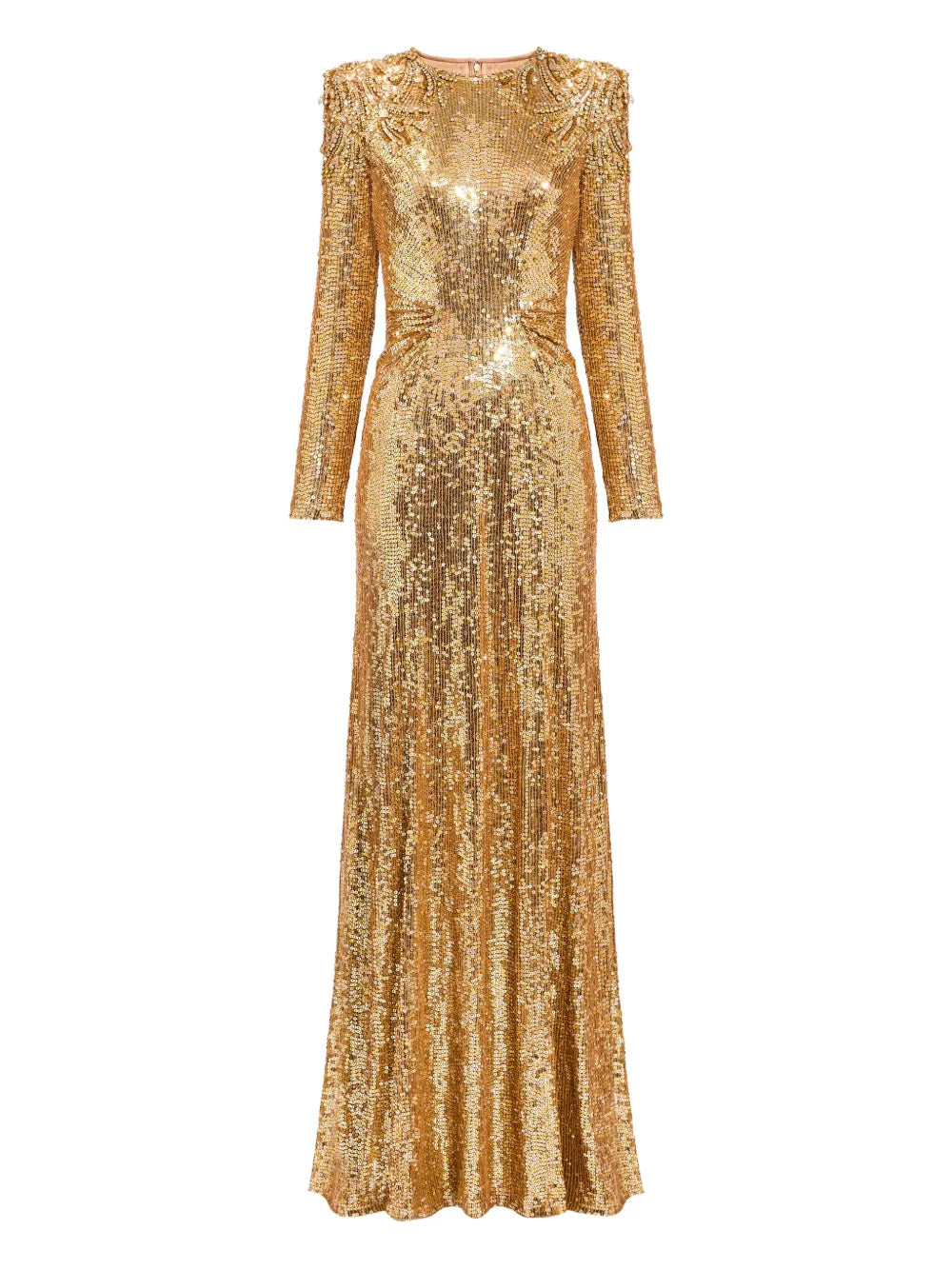 Jenny Packham Sequin Embellished Dulcet Dress — Same as shown — Size XS — Front View