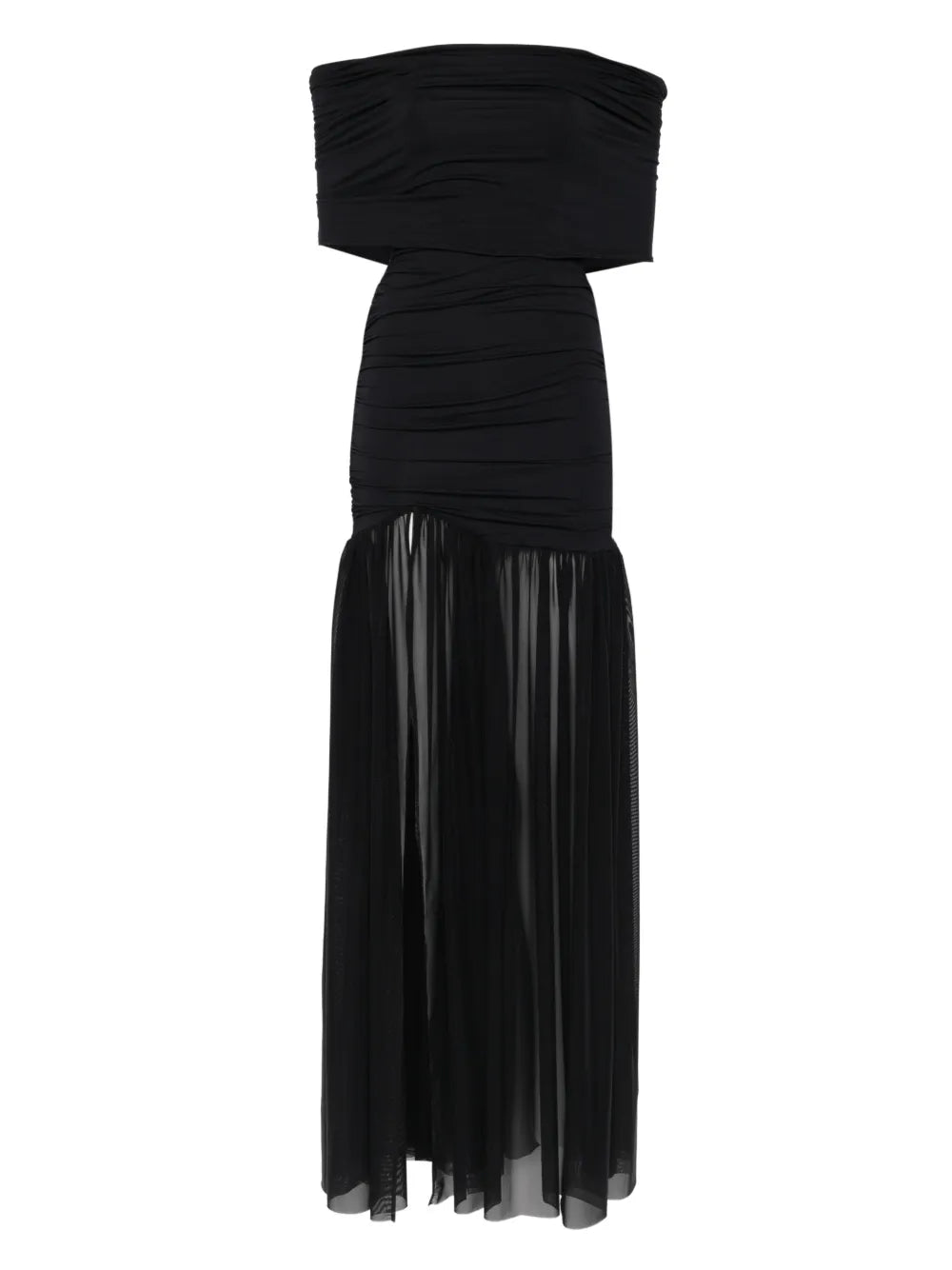 Axel 113 Selina Maxi Dress — Black — Size S — Front View