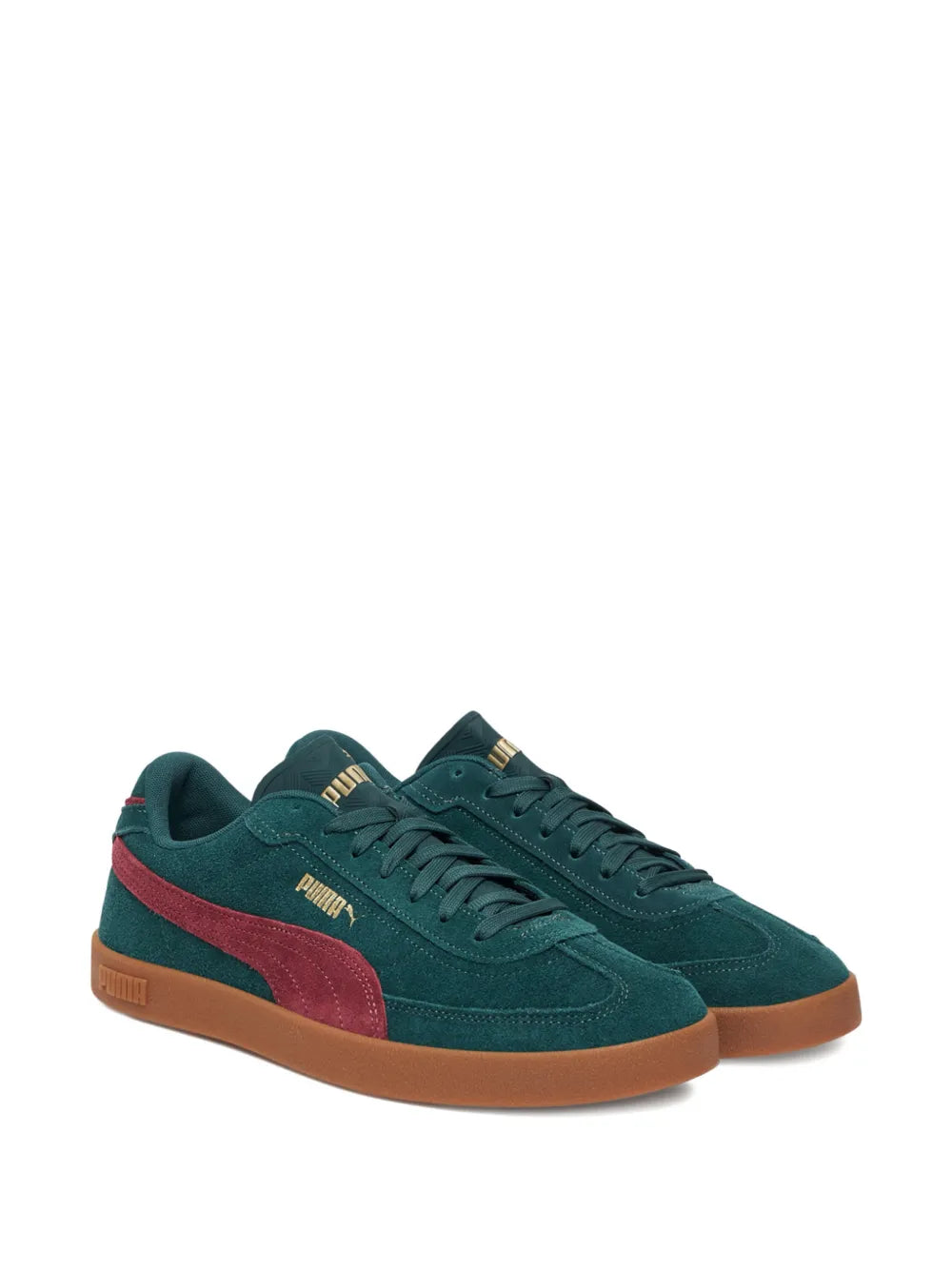 PUMA Club Ii Era Suede — Green — Size US M 3.5 - US W 5 — Side View