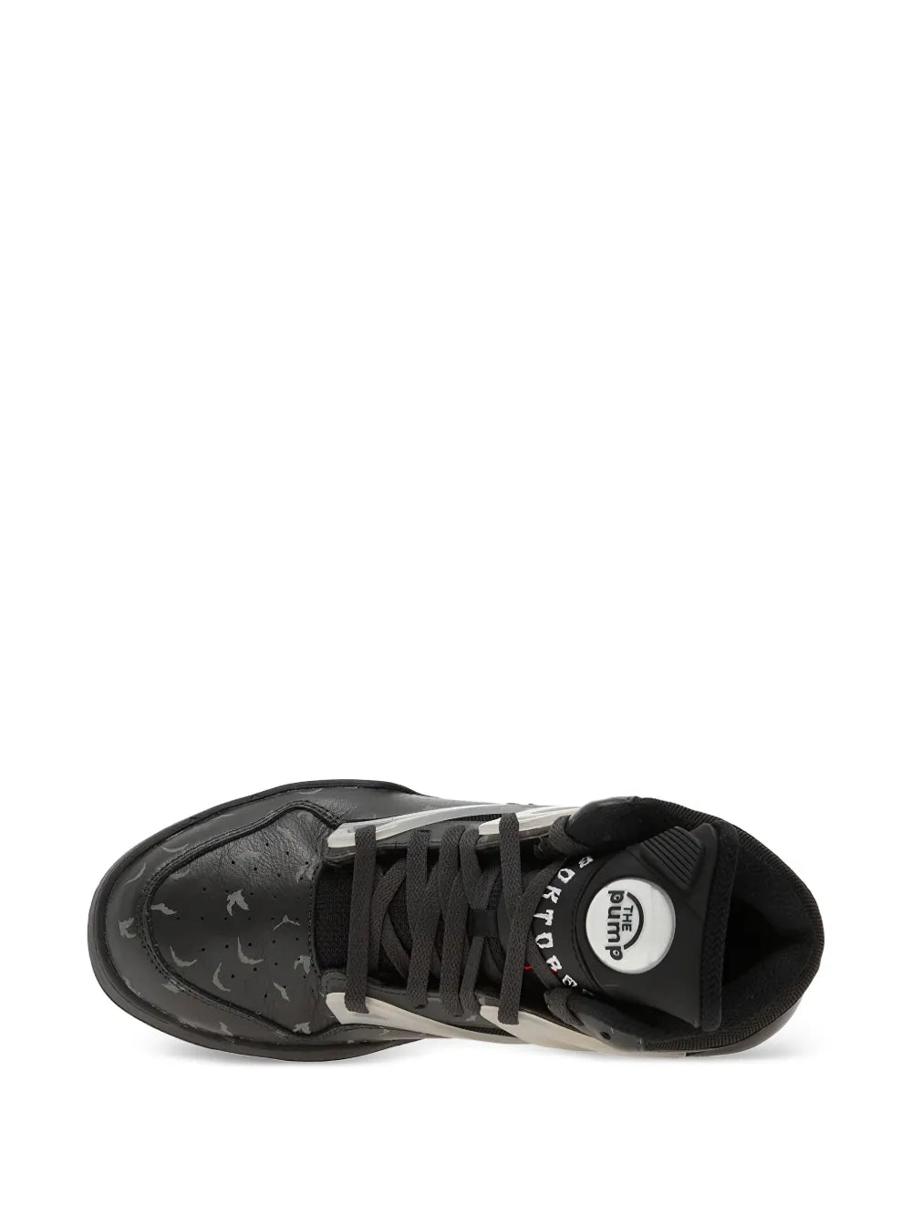 Reebok Pump Omni Zone Ii — Black — Size US M 3.5 - US W 5 — Detail View