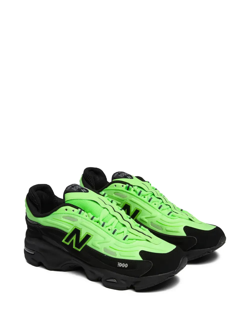 New Balance 1000 Lace-Up — Black — Size US M 3.5 - US W 5 — Side View