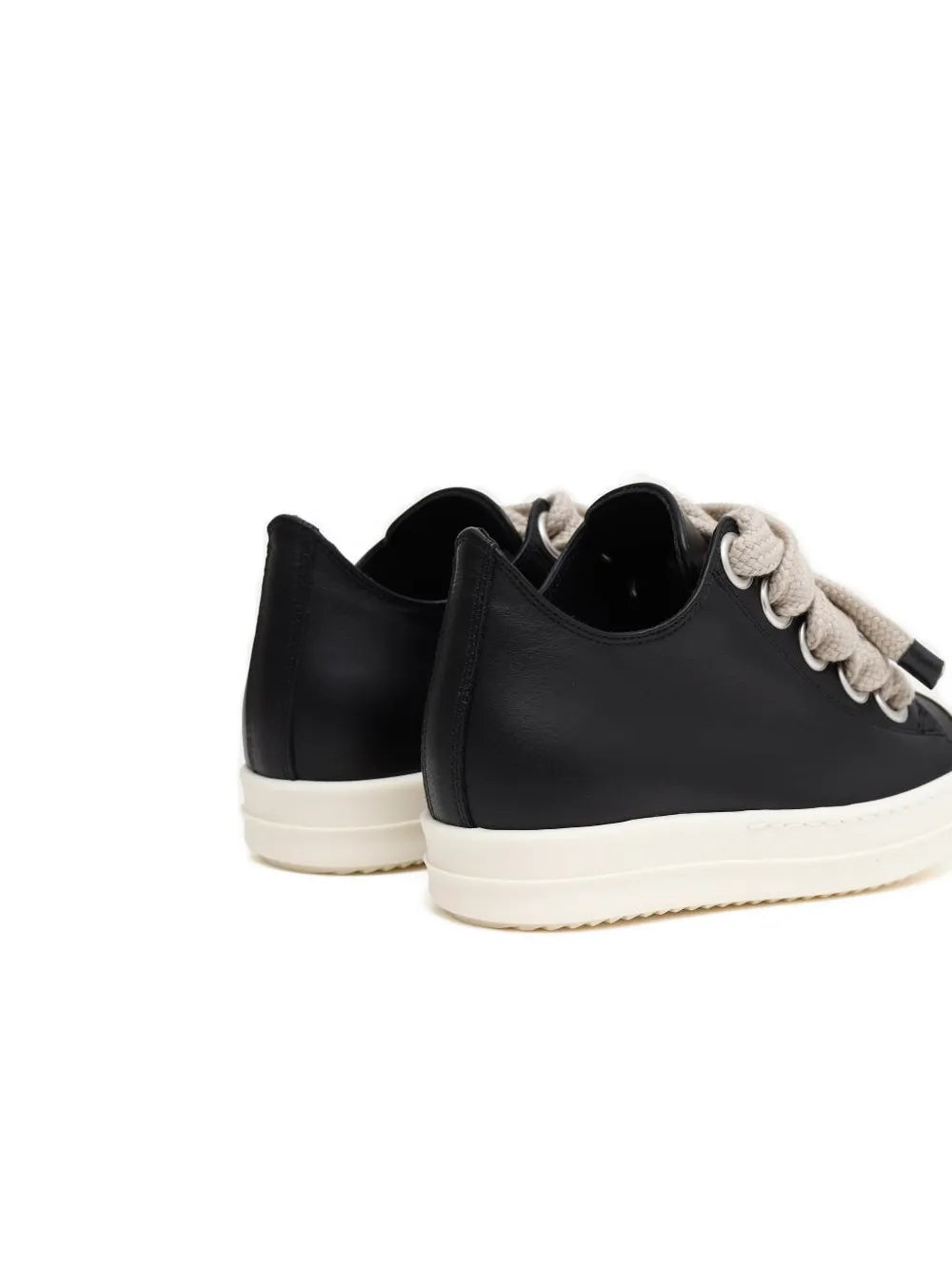 Rick Owens Lace-Up — Black — Size US M 3.5 - US W 5 — Back View