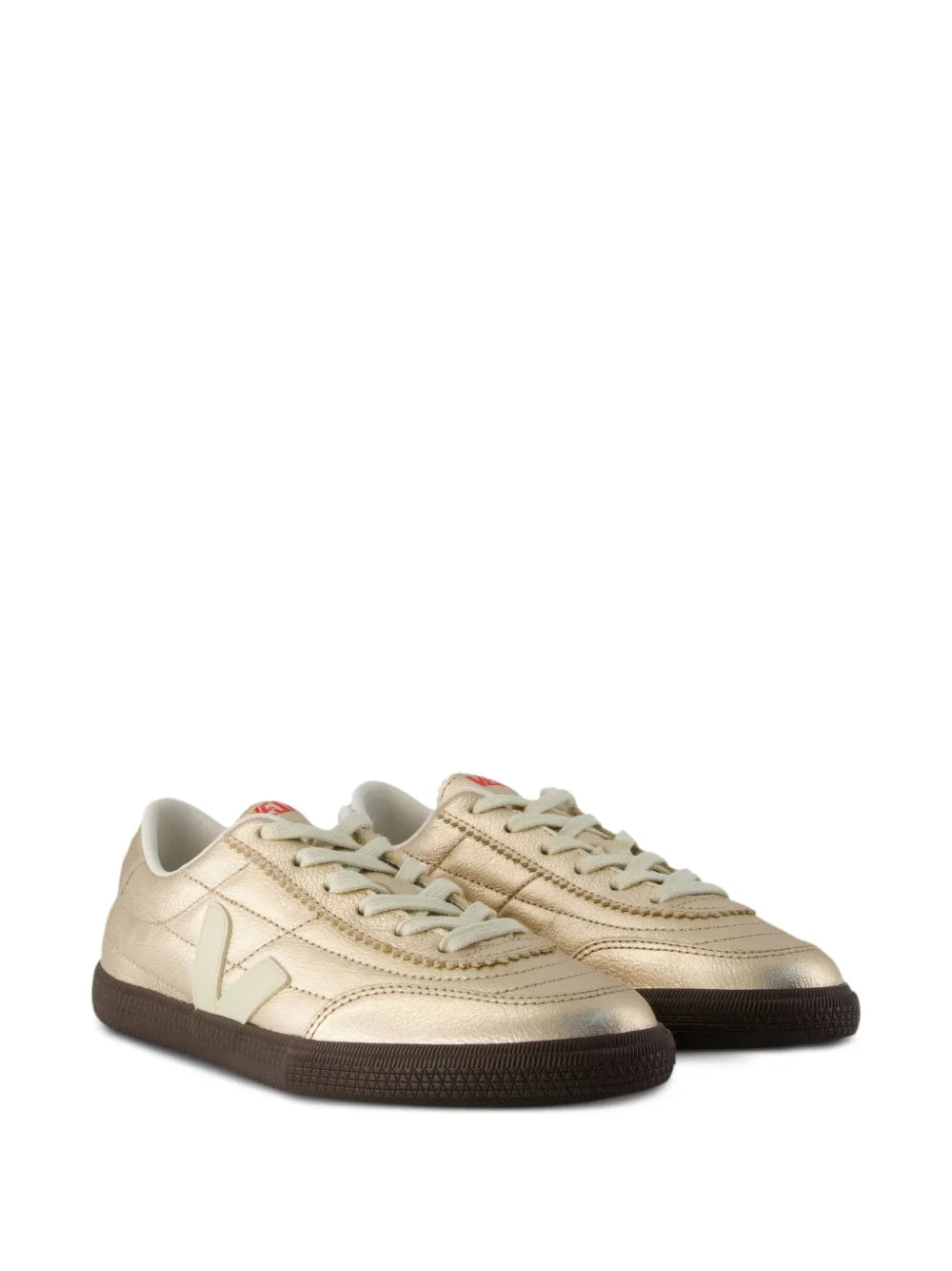 VEJA Panenka Round-Toe Metallic — Same as shown — Size US M 3.5 - US W 5 — Side View