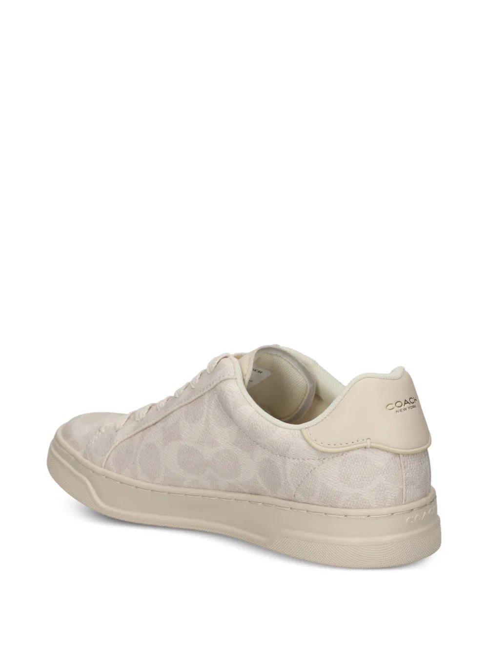 Coach High Line Patterned — Off White — Size US M 3.5 - US W 5 — Top View