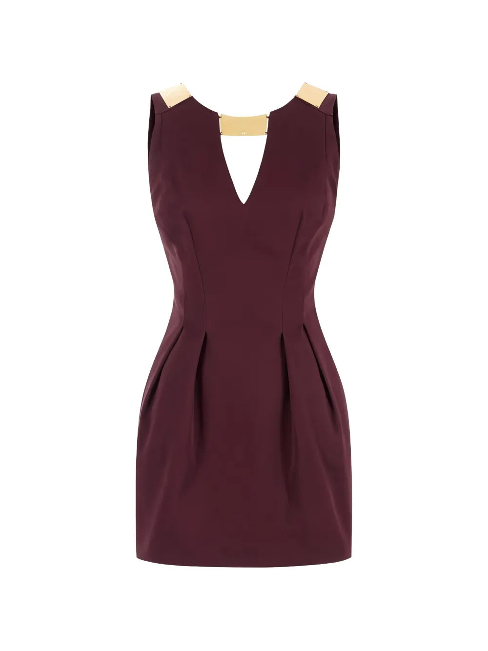 Elisabetta Franchi Sleeveless Mini Dress — Same as shown — Size M — Front View