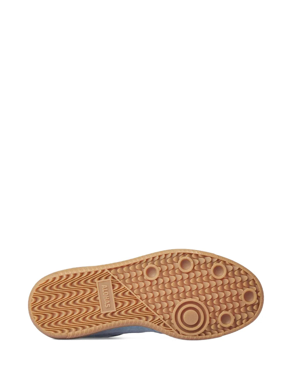 ALOHAS Suede — Blue — Size US M 3.5 - US W 5 — Top View