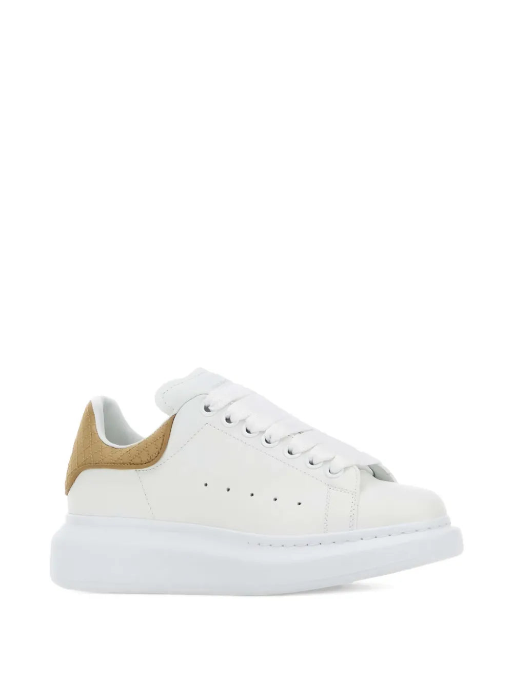Alexander McQueen Leather — White — Size US M 3.5 - US W 5 — Side View