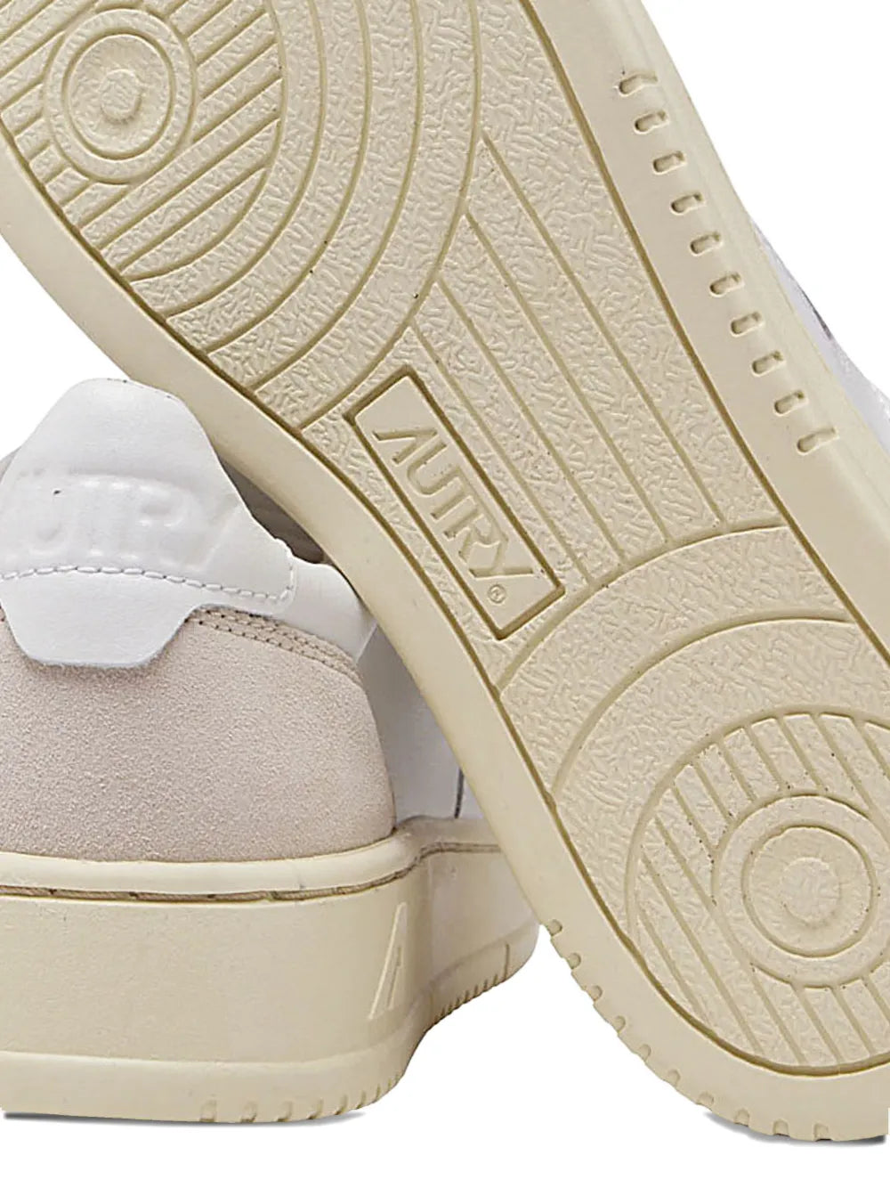 Autry Perforated-Detail — White — Size US M 3.5 - US W 5 — Top View
