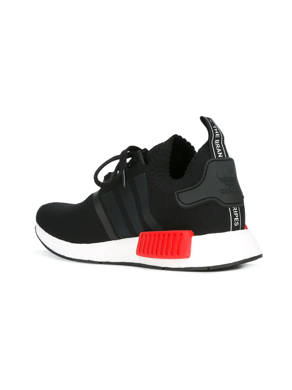 adidas Nmd R1 Primeknit Og Black/Red/Blue Sneakers — Same as shown — Size US M 4.5 - US W 6 — Back View