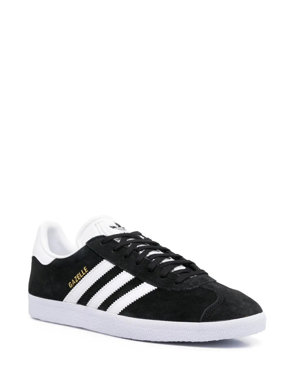 adidas Gazelle Cblack/White/Goldmt Sneakers — Same as shown — Size US M 3.5 - US W 5 — Side View