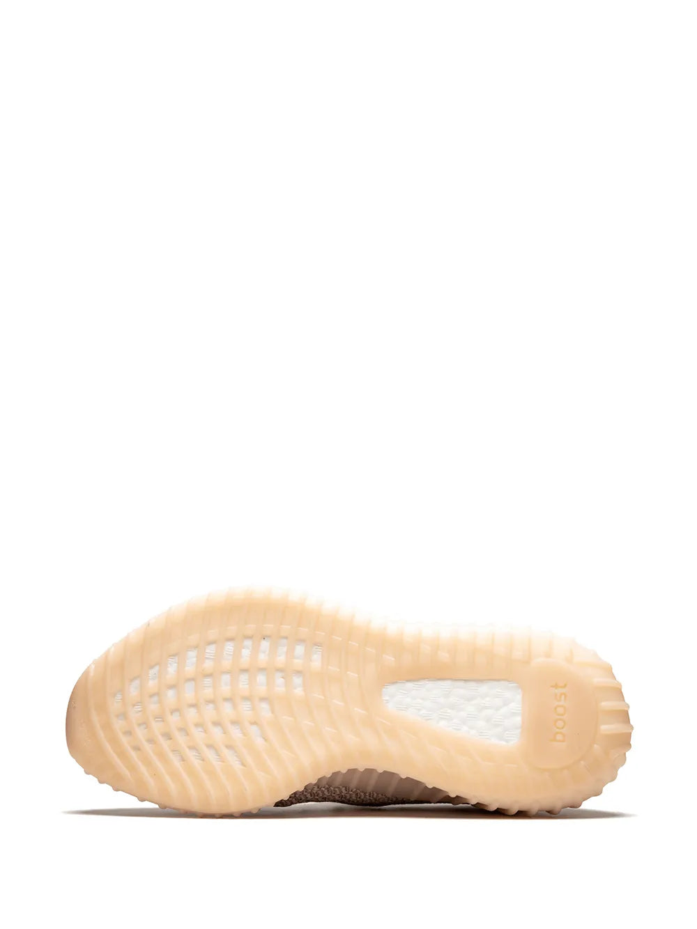 adidas Yeezy Boost 350 V2 Synth Reflective Sneakers — Light Beige — Size US M 5.5 - US W 7 — Top View