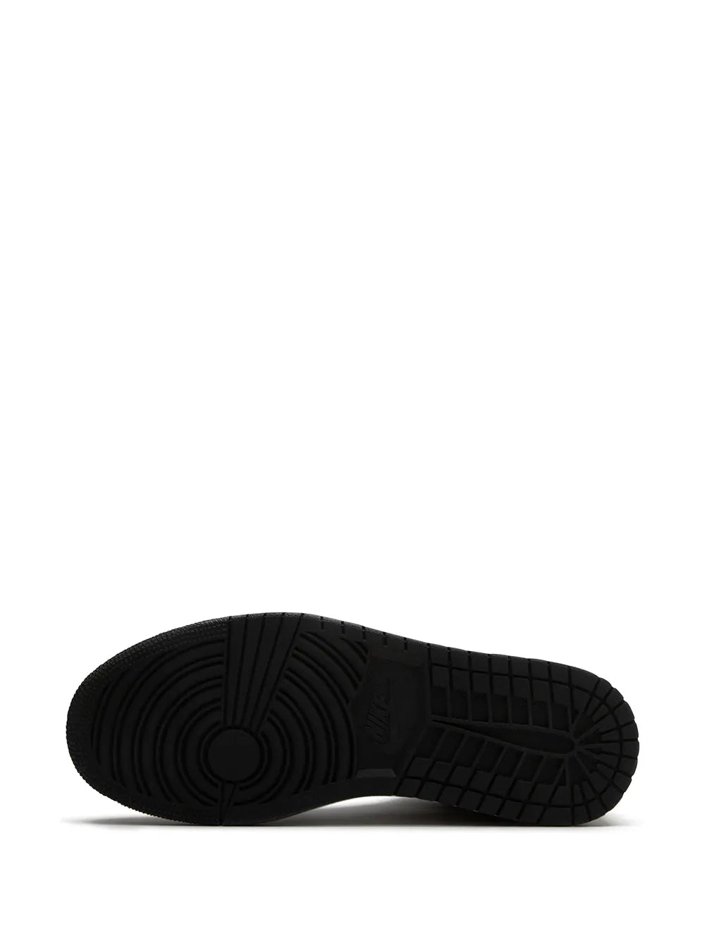 Air Jordan 1 Mid Camo Sneakers — Black/White — Size US M 10.5 - US W 12 — Top View