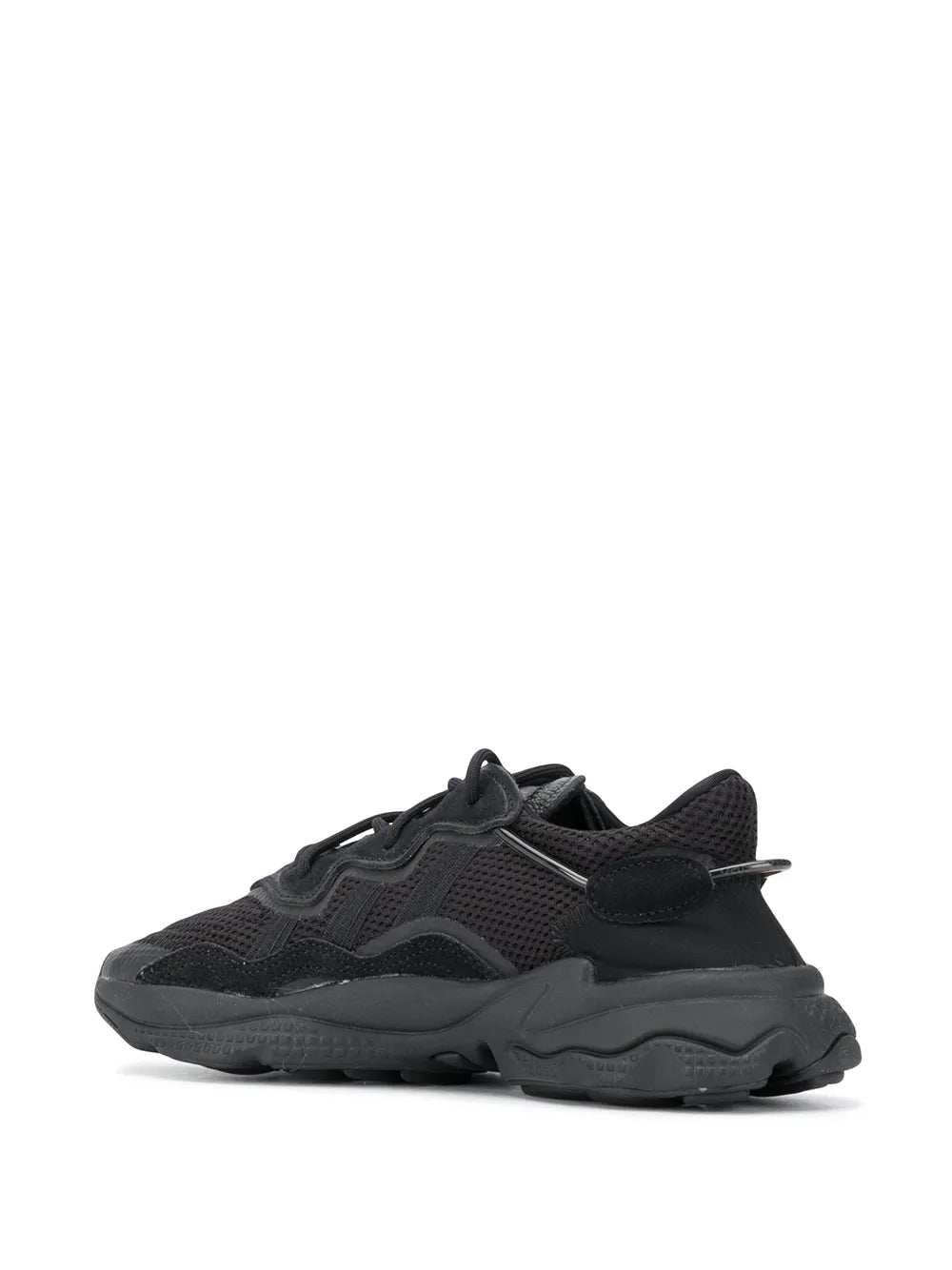 adidas Low-Top Chunky Trainers — Black — Size US M 10 - US W 11.5 — Back View