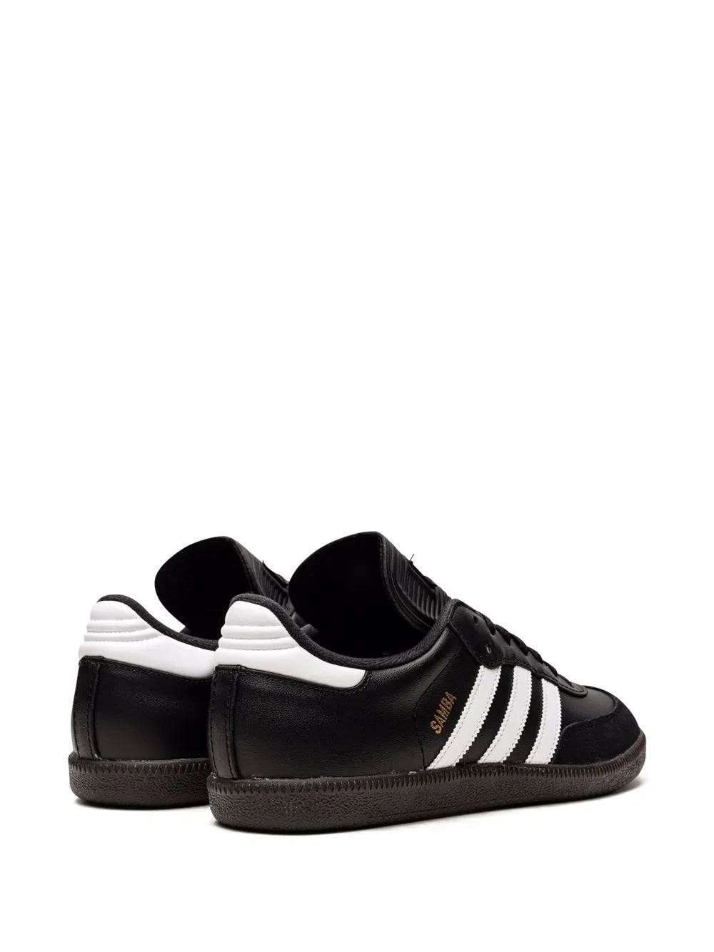 adidas Samba Classic Black Sneakers — Black — Size US M 8.5 - US W 10 — Back View