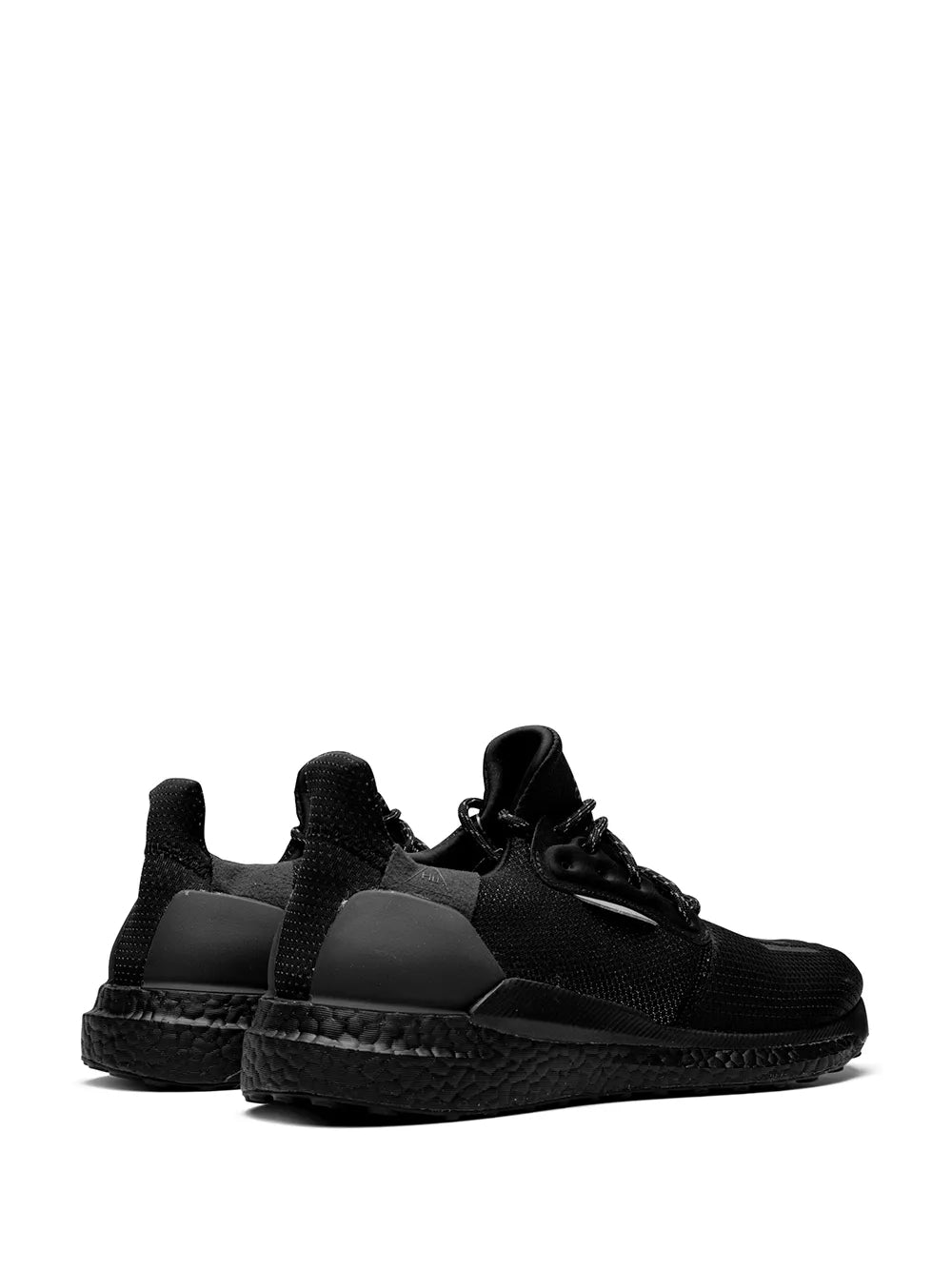 adidas X Pharrell Williams Solar Hu Glide Black Sneakers — Same as shown — Size US M 10 - US W 11.5 — Back View