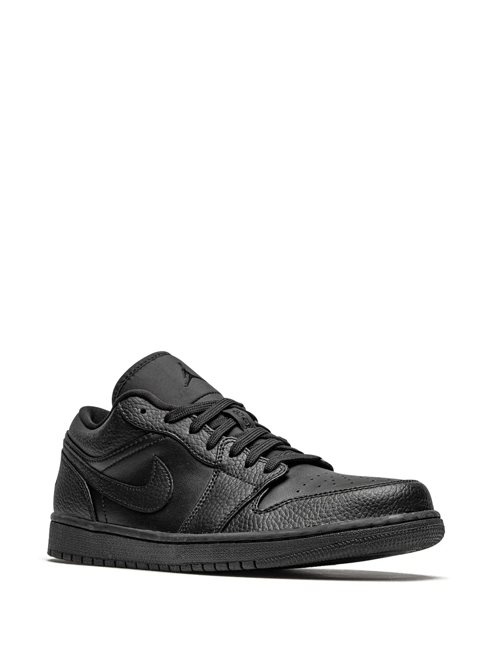Air Jordan 1 Low Triple Black Sneakers — Same as shown — Size US M 10.5 - US W 12 — Side View