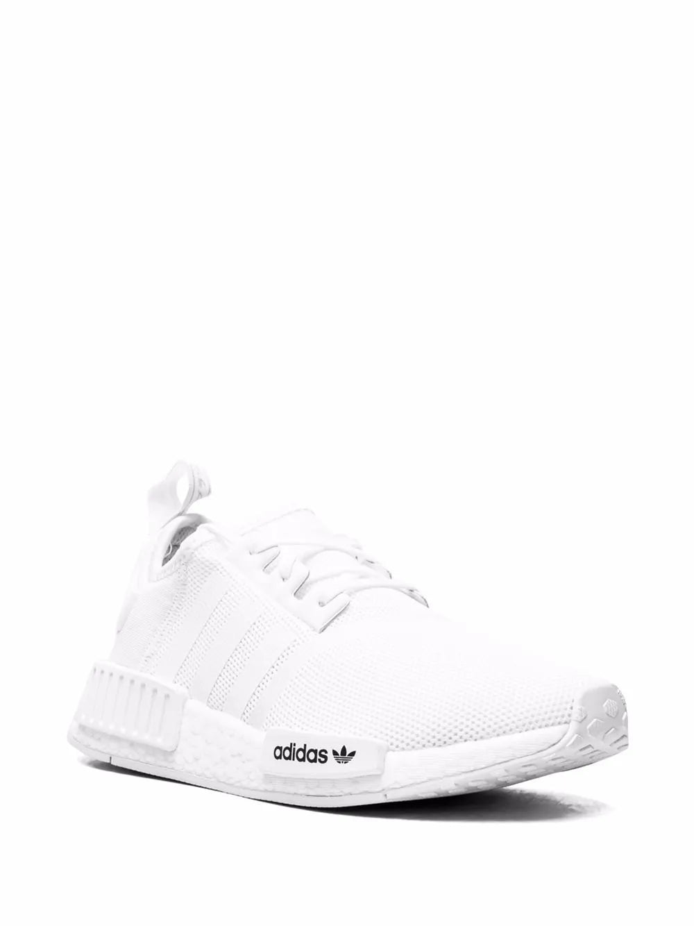 adidas Nmd_R1 Lace-Up Sneakers — White — Size US M 4.5 - US W 6 — Side View