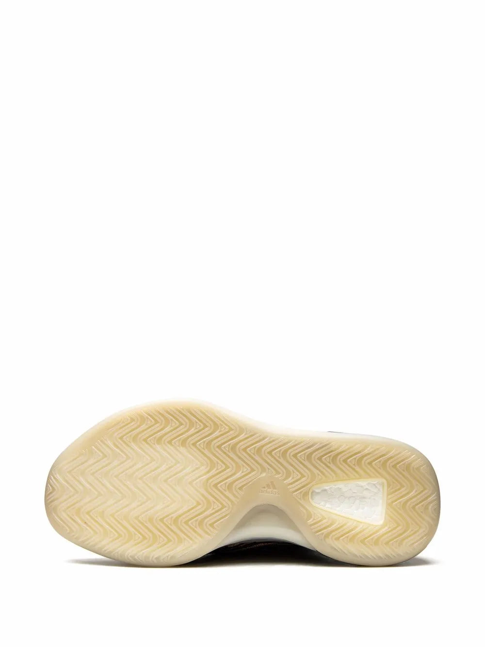 adidas Yeezy Quantum Amber Tint Sneakers — Contrasting Panel Detail — Size US M 3.5 - US W 5 — Top View