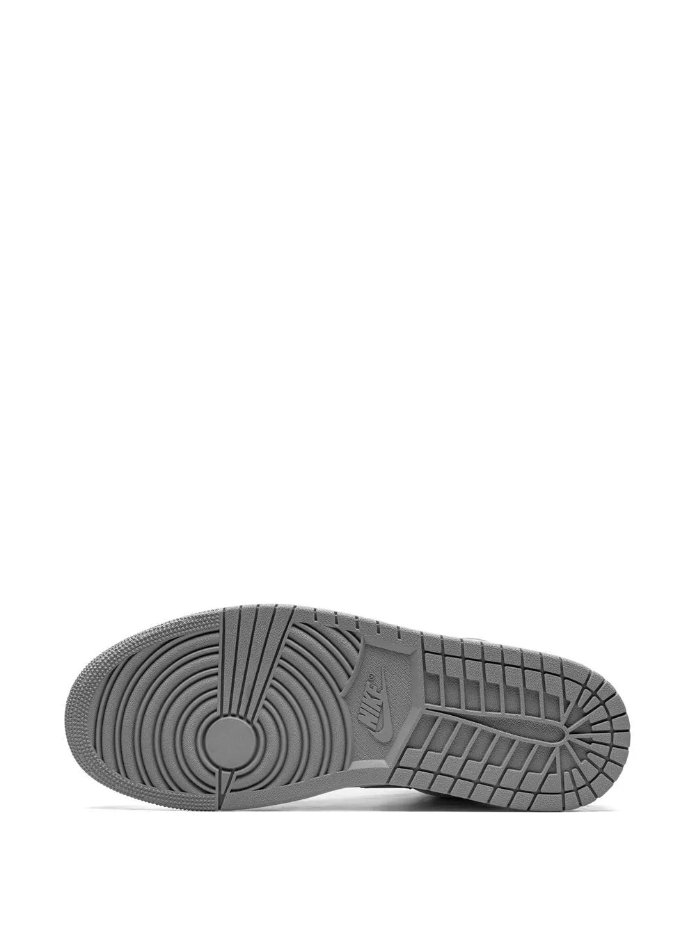 Air Jordan 1 High Og Stealth Sneakers — Grey/White — Size US M 6.5 - US W 8 — Top View
