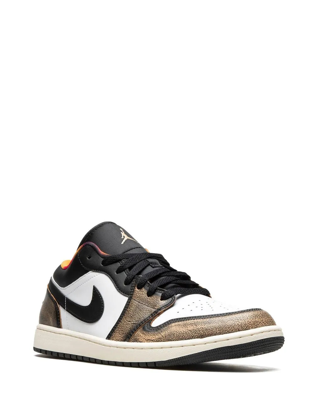 Air Jordan 1 Low Se Wear-Away Sneakers — Black — Size US M 10.5 - US W 12 — Side View