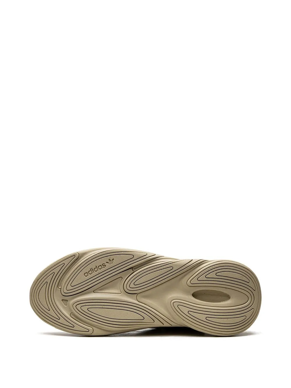 adidas Ozelia Savanna/Savanna/Savanna Sneakers — Beige — Size US M 4.5 - US W 6 — Top View