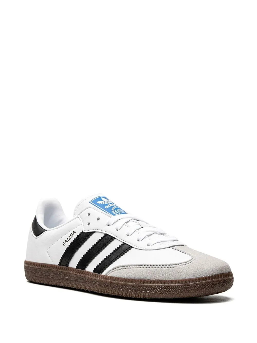 adidas Samba Vegan White Gum Sneakers — White — Size US M 9 - US W 10.5 — Side View