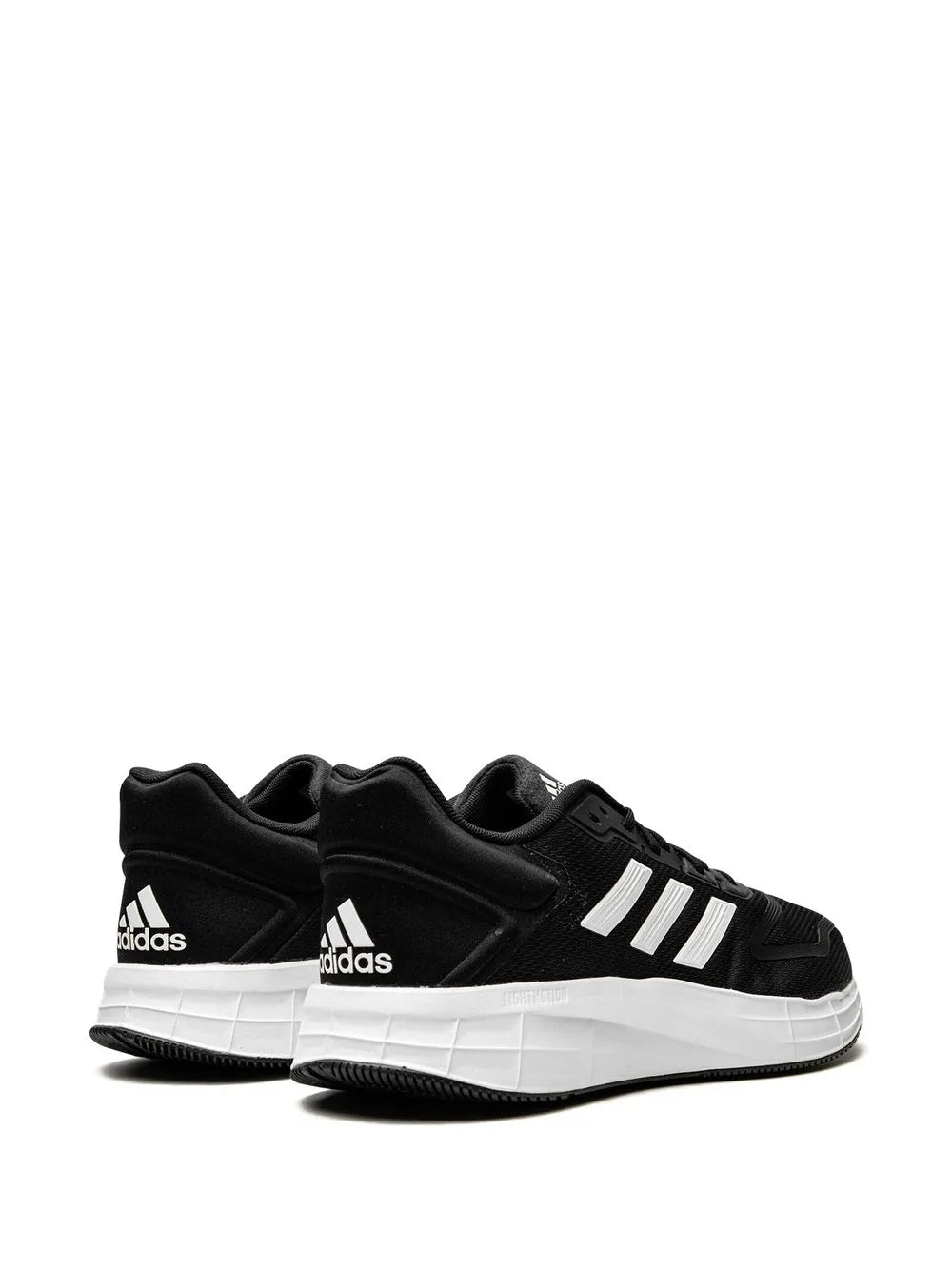 adidas Duramo 10 Sneakers — Black — Size US M 10.5 - US W 12 — Back View