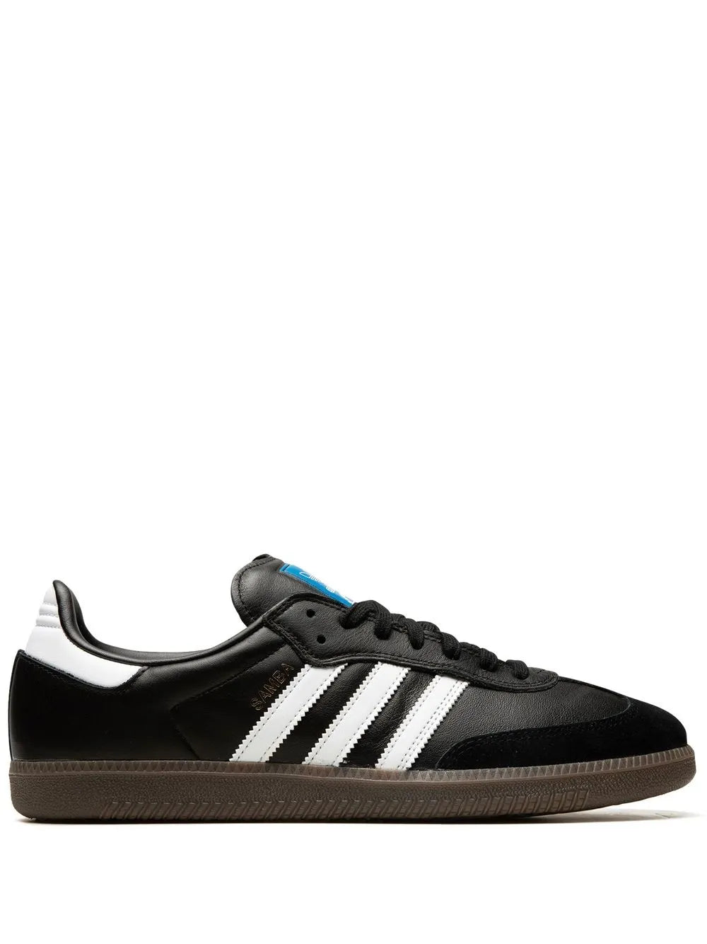 adidas Samba Adv Sneakers — Black/White — Size US M 9.5 - US W 11 — Front View