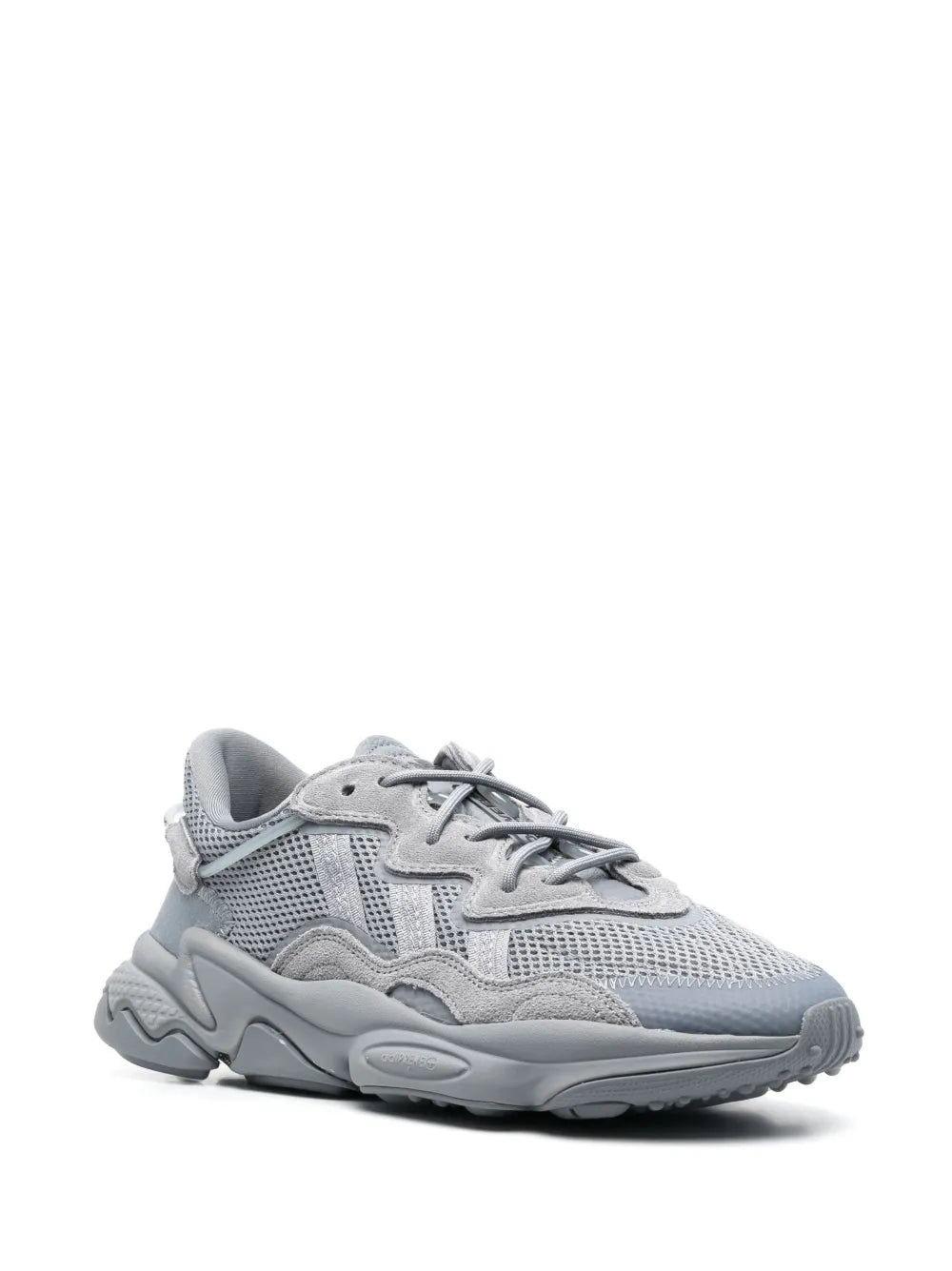 adidas Ozweego Low-Top Sneakers — Grey — Size US M 4.5 - US W 6 — Side View