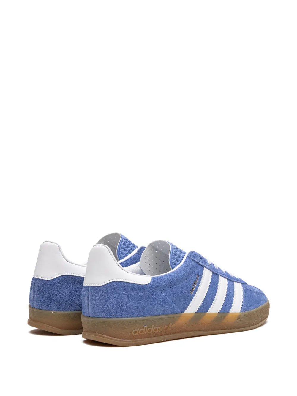 adidas Gazelle Indoor Sneakers — Blue — Size US M 6.5 - US W 8 — Back View