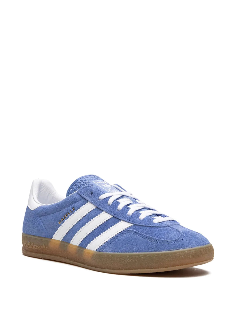 adidas Gazelle Indoor Sneakers — Blue — Size US M 6.5 - US W 8 — Side View